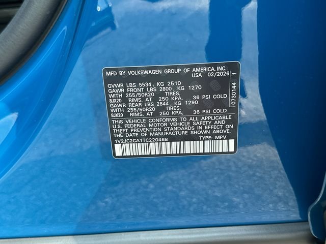New 2026 Blue Volkswagen 2.0T SE w/Technology image 38
