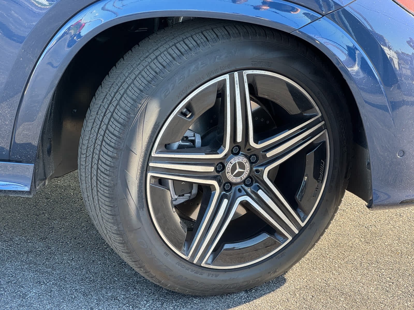 Used 2026 Twilight Blue Metallic Mercedes-Benz GLE 450 image 2