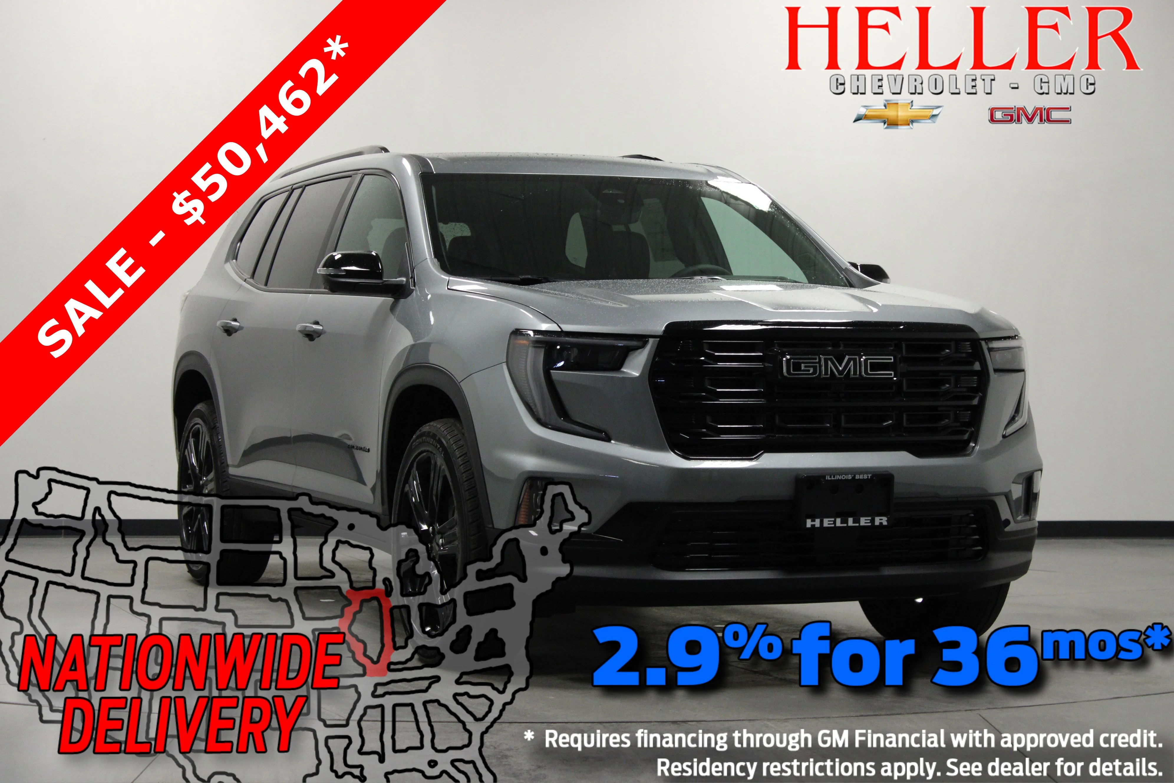 New 2026 Sterling Metallic GMC Elevation image 1