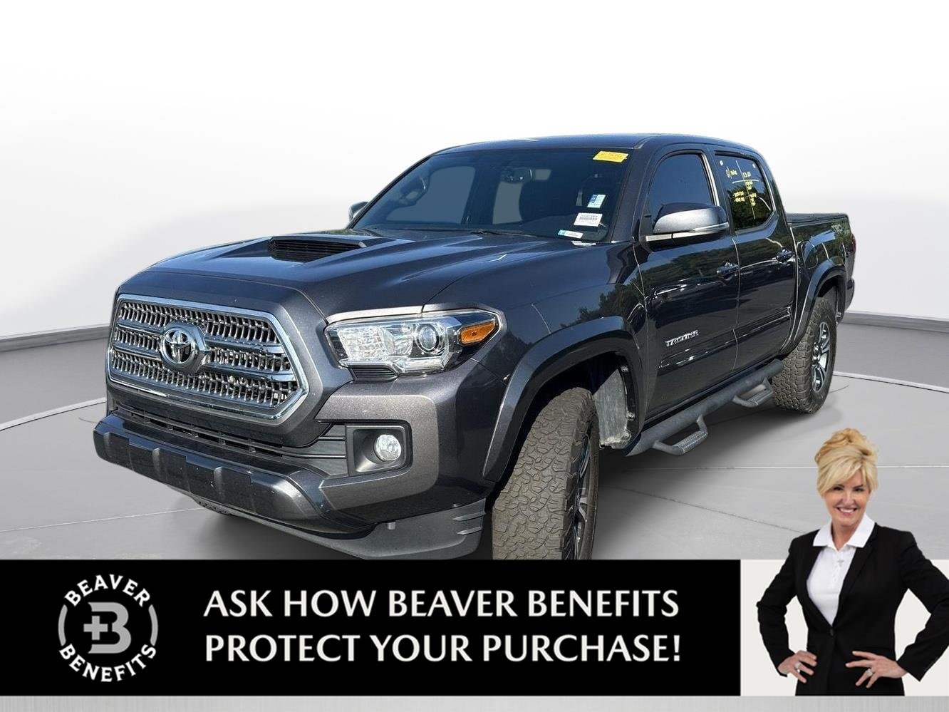 Used 2016 Magnetic Gray Metallic Toyota TRD Sport image 1