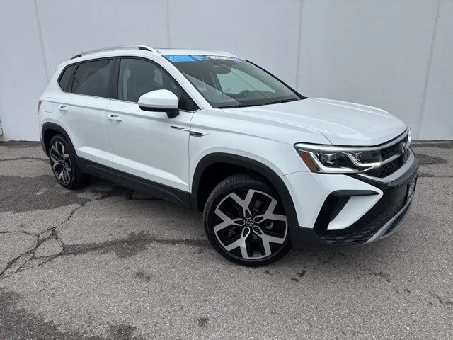 Certified 2023 Volkswagen Taos SEL with VIN 3VV2X7B21PM343551 for sale in Kansas City