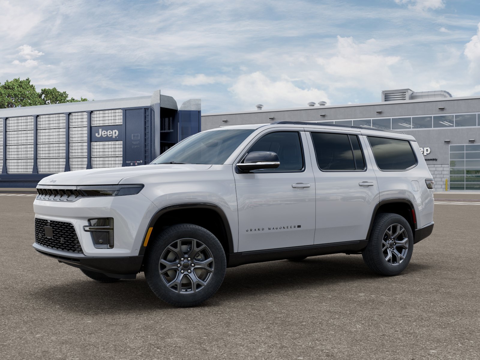 New 2026 Bright White Clear-Coat Exterior Paint Jeep Limited Altitude image 1