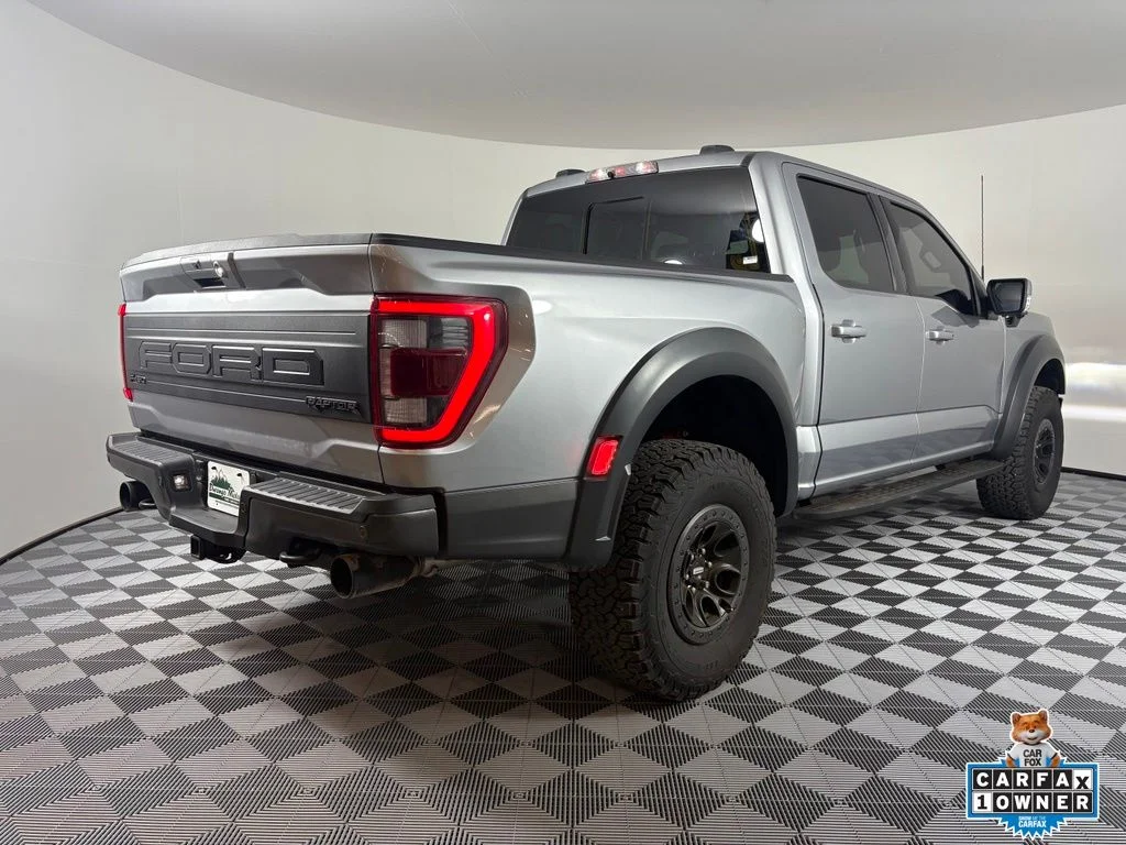 Certified Used 2022 Silver Metallic Ford Raptor image 8