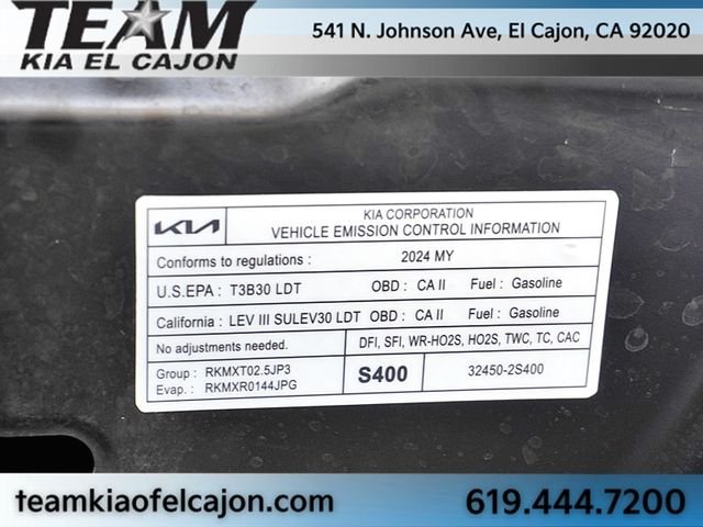 Used 2024 Black Kia X-Line EX image 40