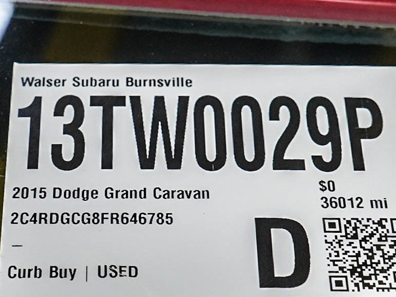 Used 2015 Redline 2 Coat Pearl Dodge Sxt image 31