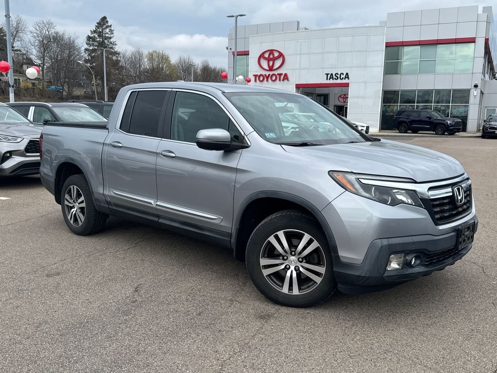Silver 2017 Honda Ridgeline RTS AWD Pickup Truck All-Wheel Drive