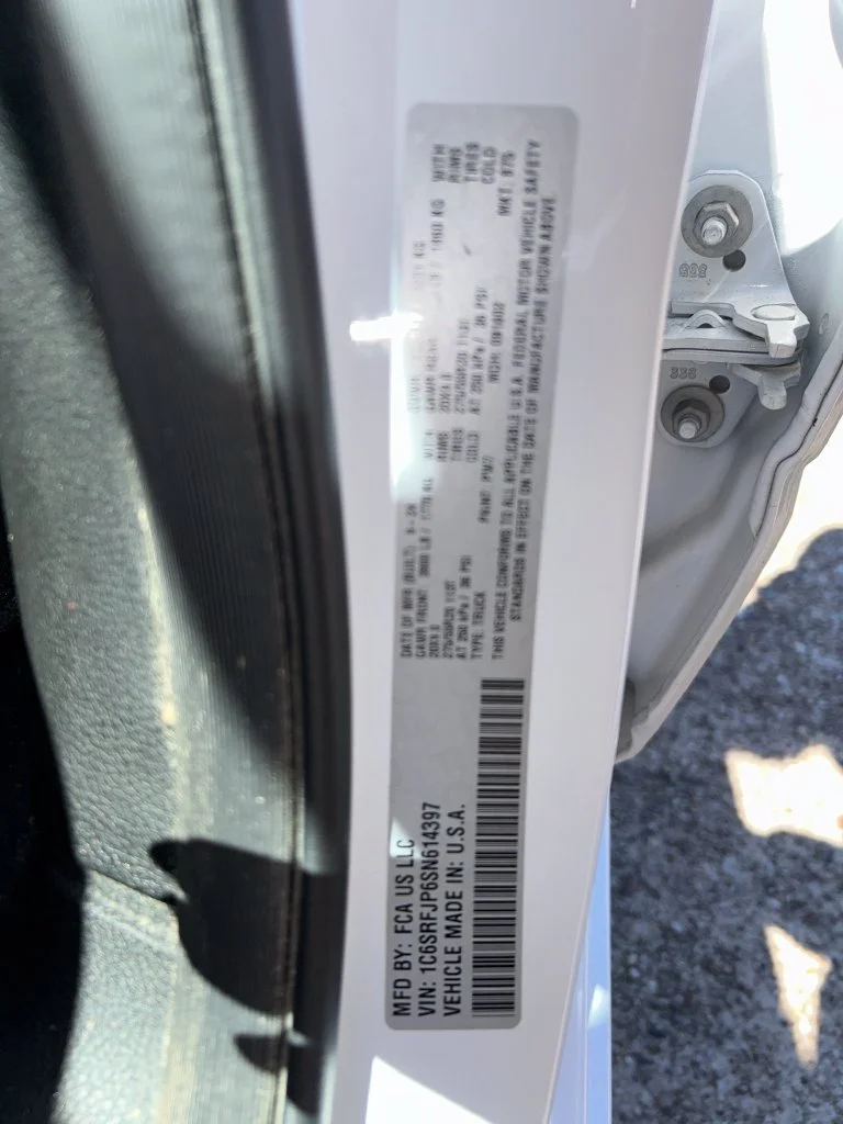 Used 2025 White Ram Laramie image 30