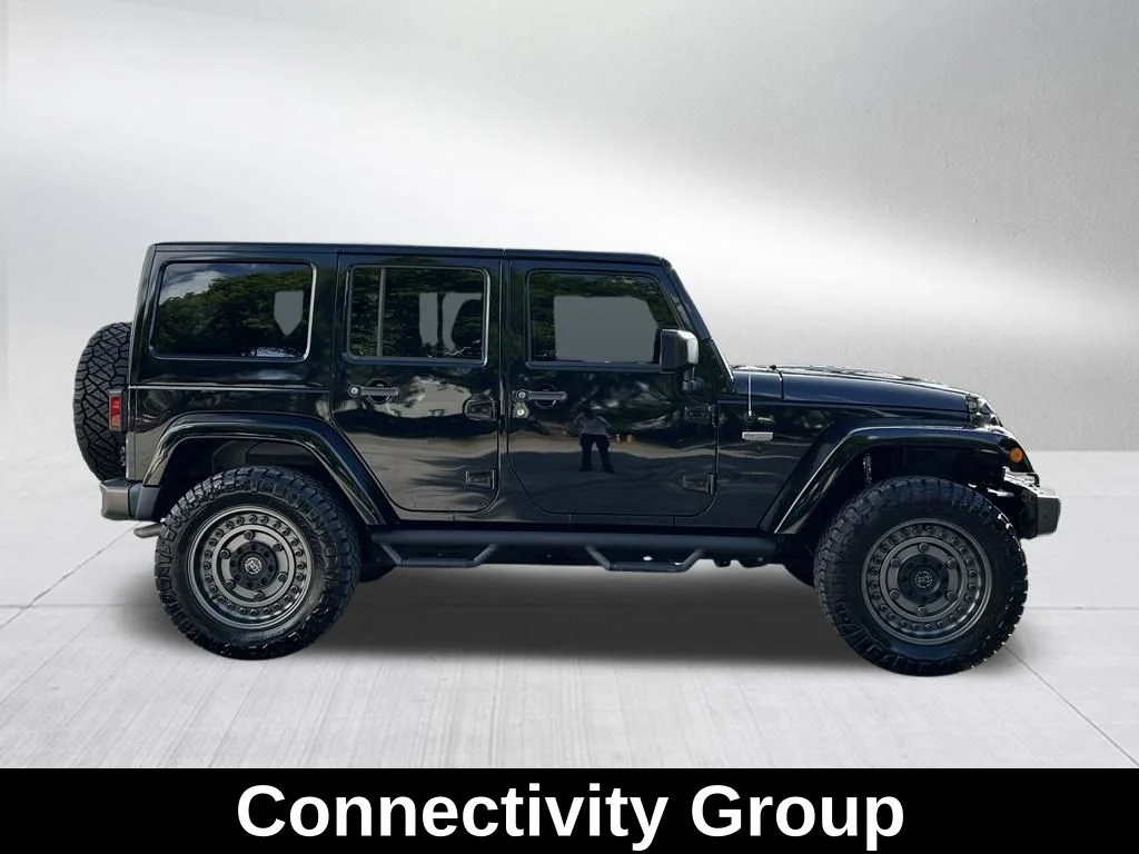 Certified Used 2017 Black Jeep Unlimited Sahara image 5