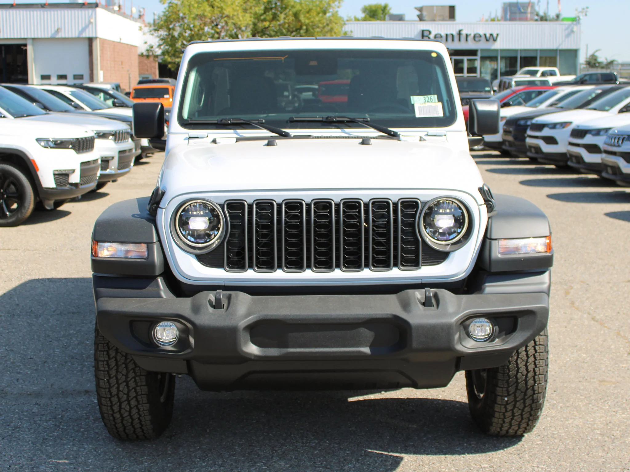 Used 2025 White Jeep Sport S* 4 Door 4x4, Remote Start, Heated Seats/Wheel image 6