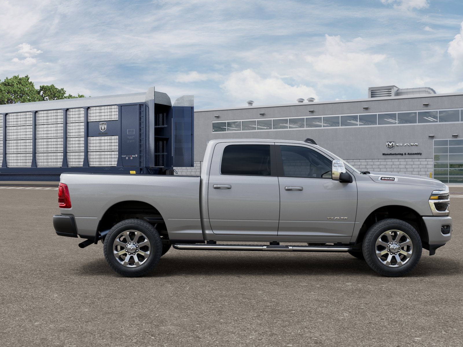 New 2026 Silver-Zynith Exterior Paint RAM Laramie image 13