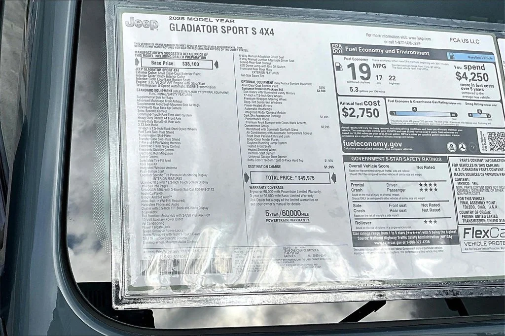 2025 Jeep Gladiator Sport S - Photo 38