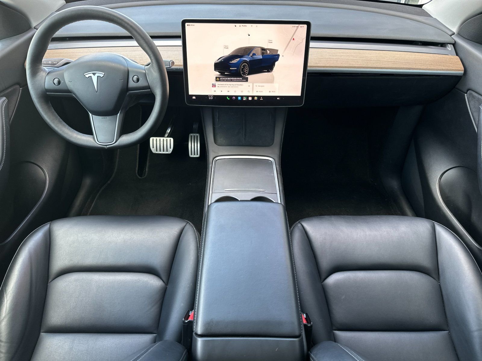 Used 2022 Gray Tesla Performance image 12