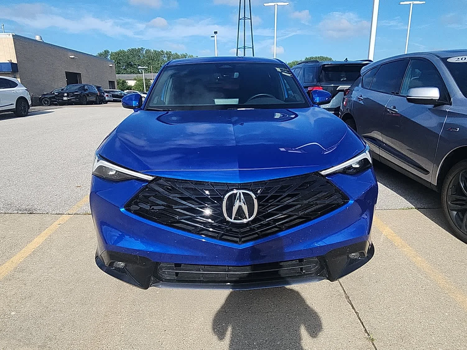 Certified Used 2025 Adriatic Blue Sea Metallic Acura w/A-Spec Package image 2