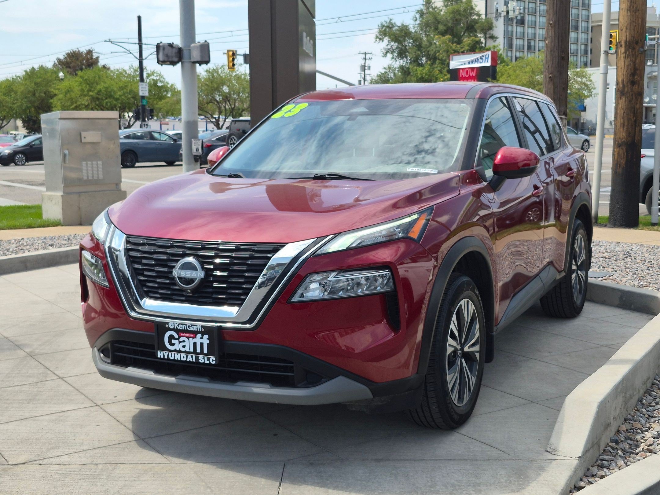 Used 2023 Scarlet Ember Tintcoat Nissan SV image 9