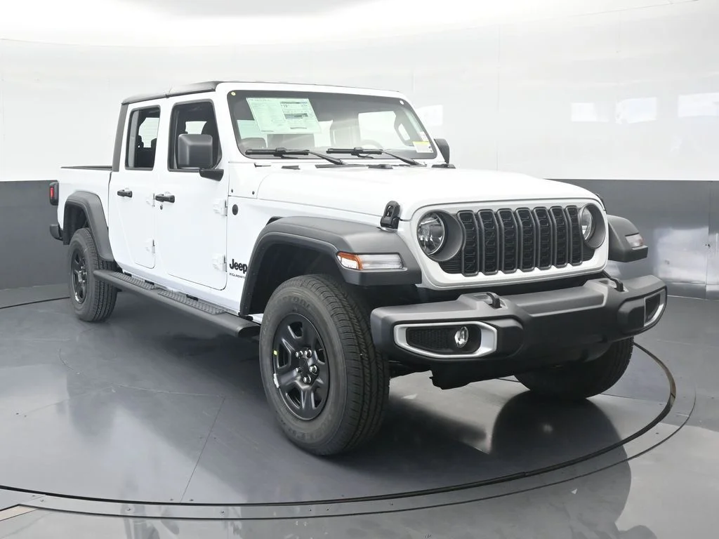 New 2026 Bright White Clear-Coat Exterior Paint Jeep Sport image 9