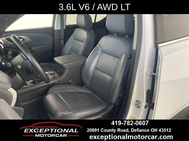 Used 2021 White Chevrolet 3LT W/Leather image 33