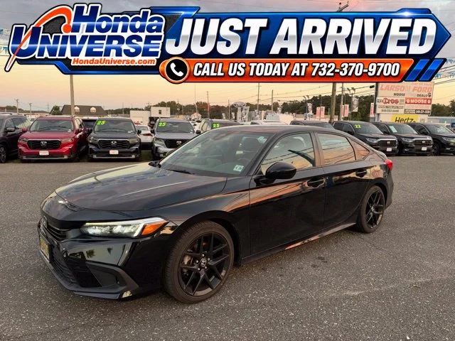 Certified Used 2024 Crystal Black Pearl Honda Sport image 1