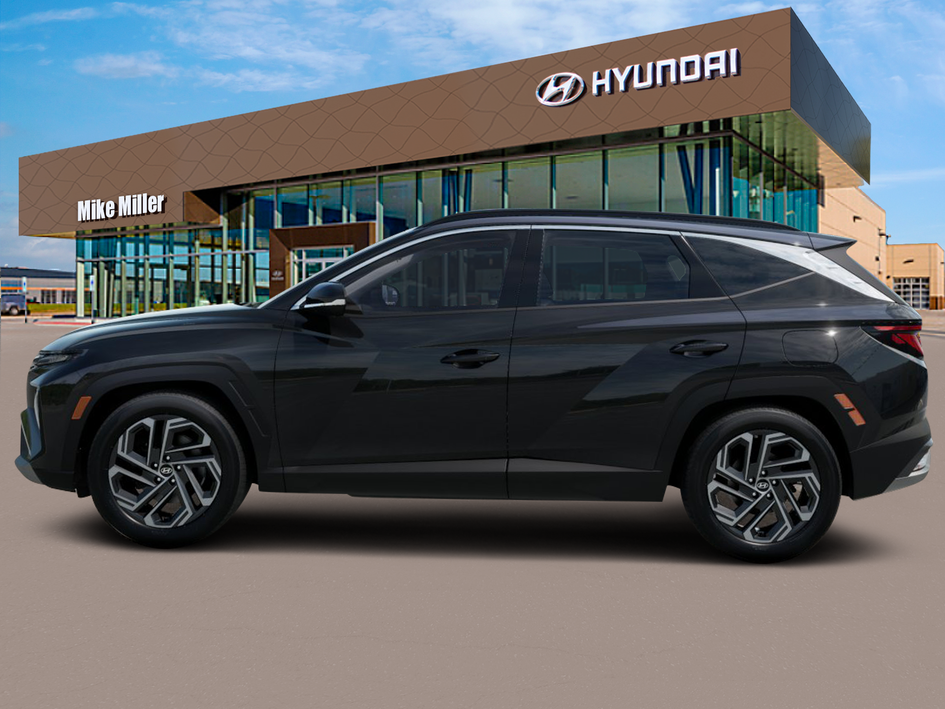 New 2026 Phantom Black Hyundai SEL Plus AWD image 3