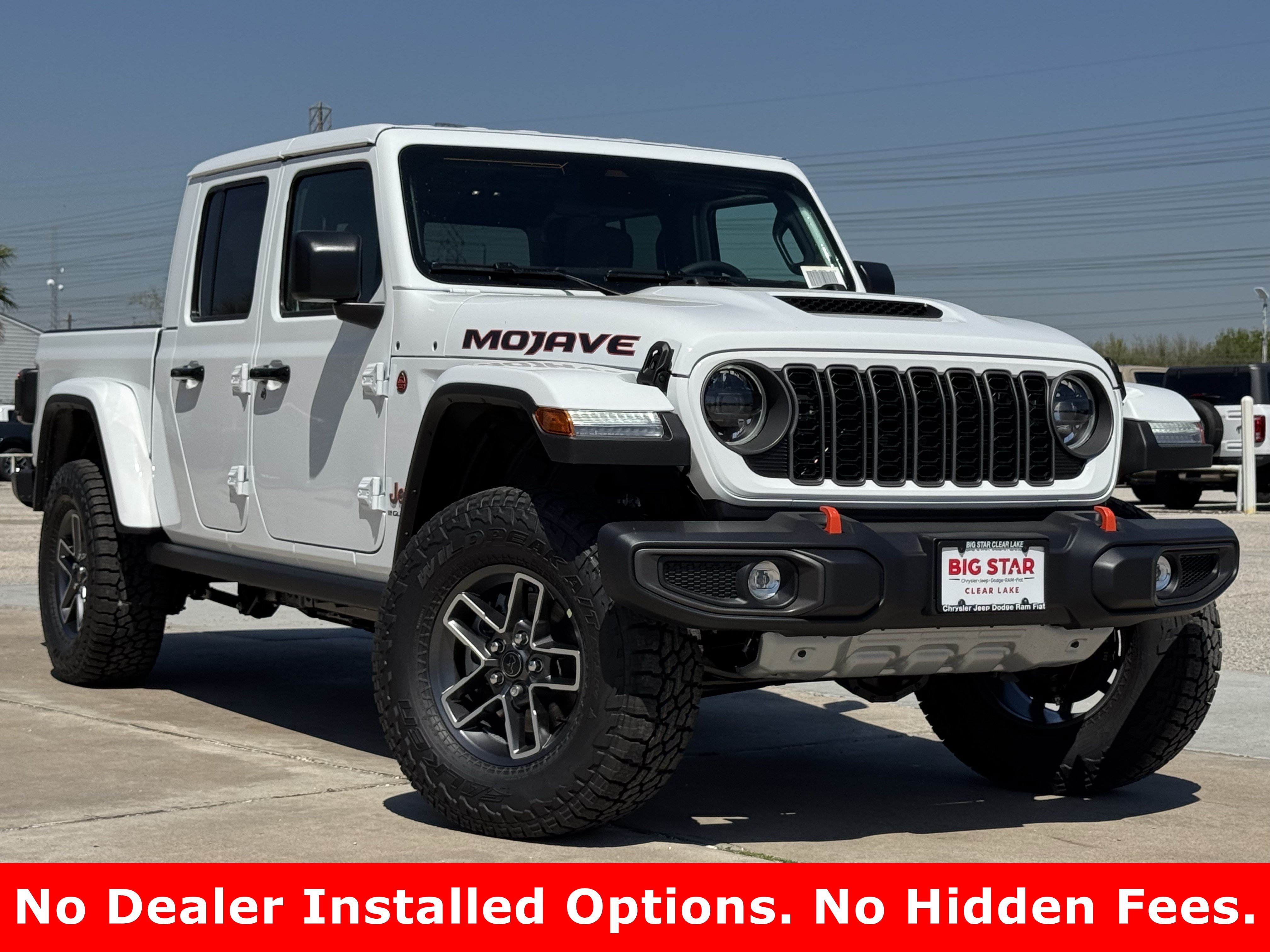 New 2026 Bright White Clear-Coat Exterior Paint Jeep Mojave image 2