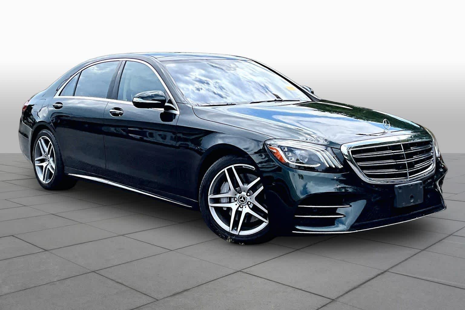 Used 2020 Emerald Green Metallic Mercedes-Benz S 450 image 3