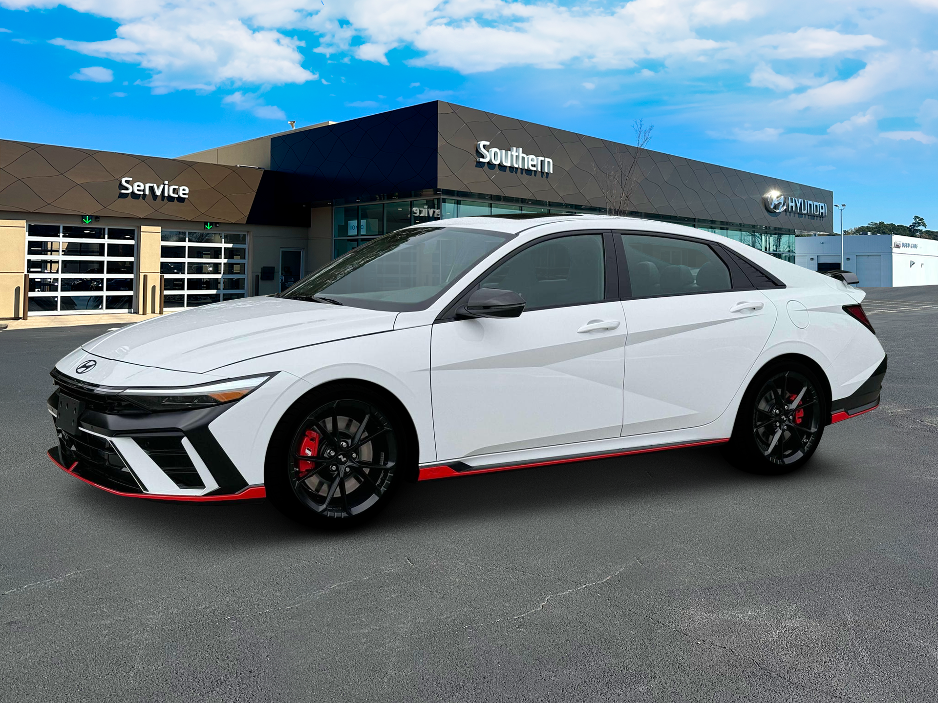 New 2026 White Hyundai Sedan image 2