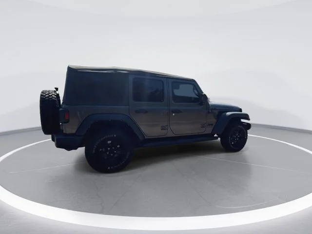 Used 2021 Gray Jeep Unlimited Willys image 12