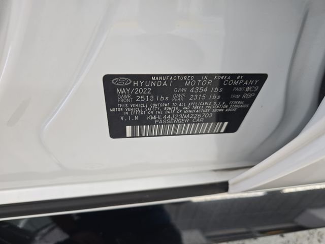 Used 2022 Gray Hyundai SEL Plus image 15