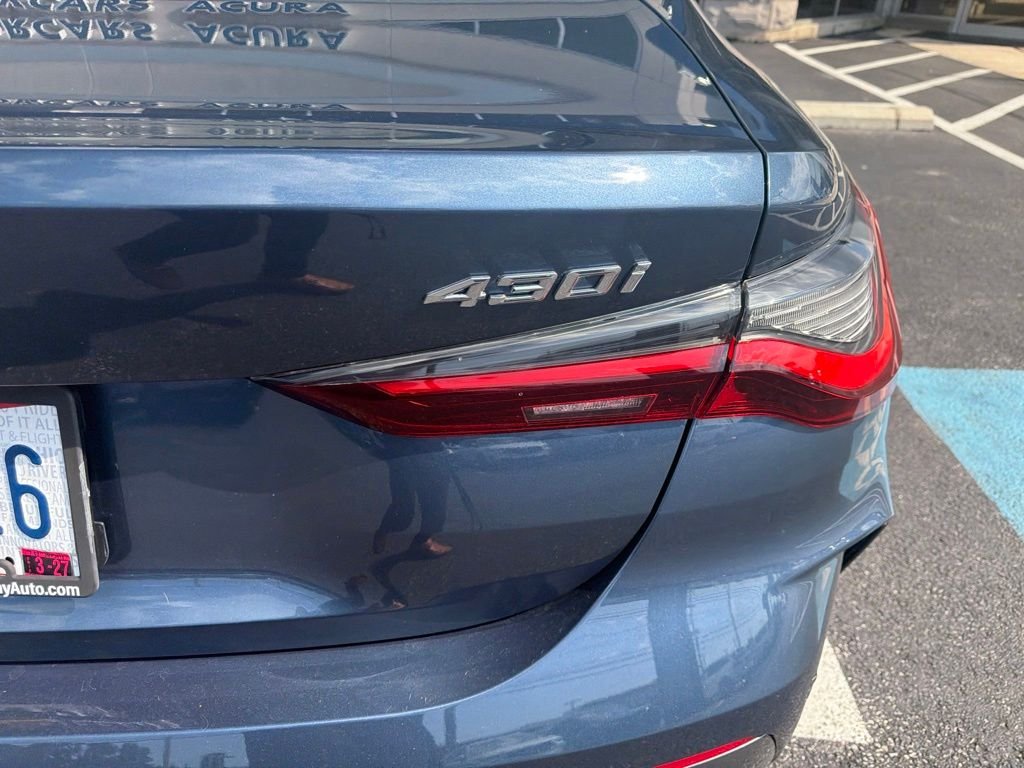 Used 2021 Blue Metallic BMW 430i xDrive image 7