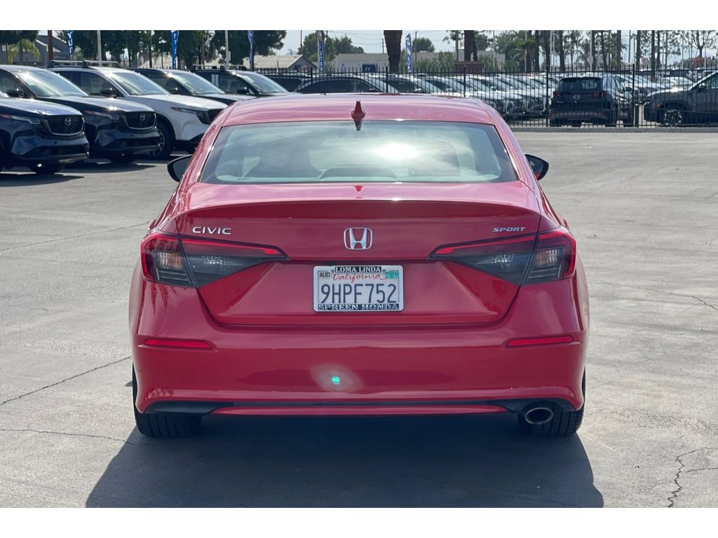 Certified Used 2023 Rallye Red Honda Sport image 4
