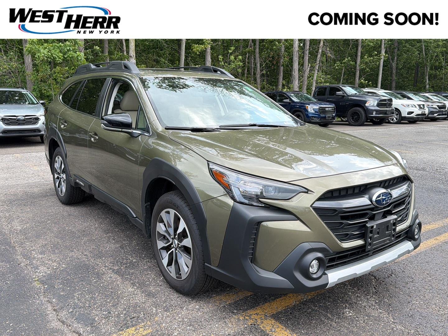 Used 2025 Autumn Green Metallic Subaru Limited image 1