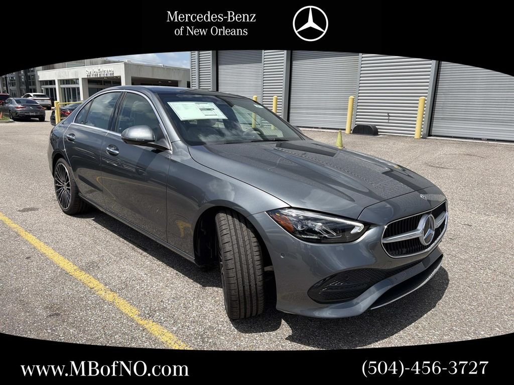 New 2026 Selenite Grey Metallic Mercedes-Benz C 300 image 1