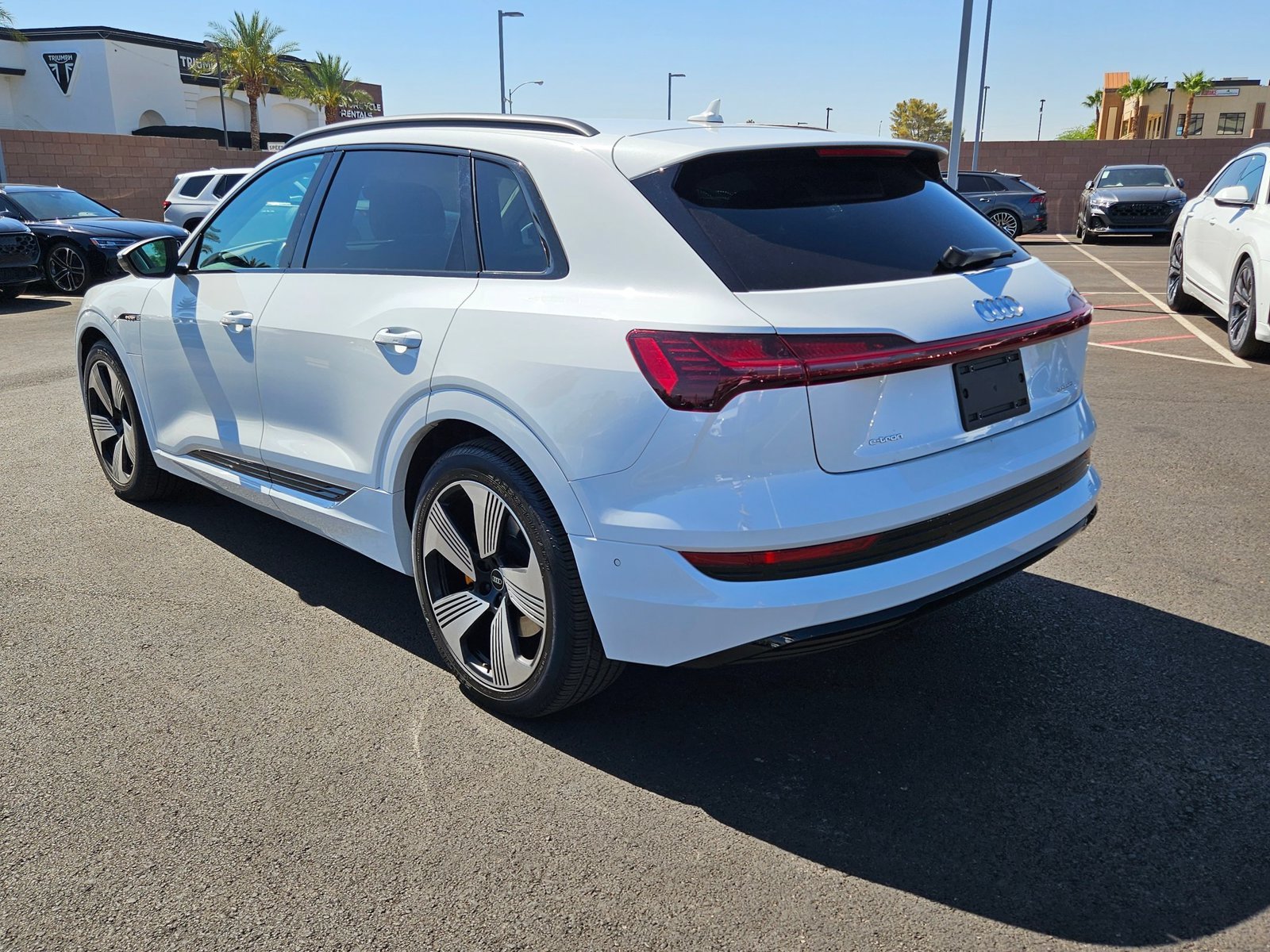 Used 2023 Glacier White Metallic Audi Premium Plus image 8