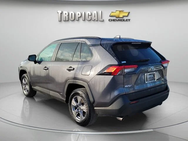 Used 2025 Gray Toyota Hybrid LE image 2