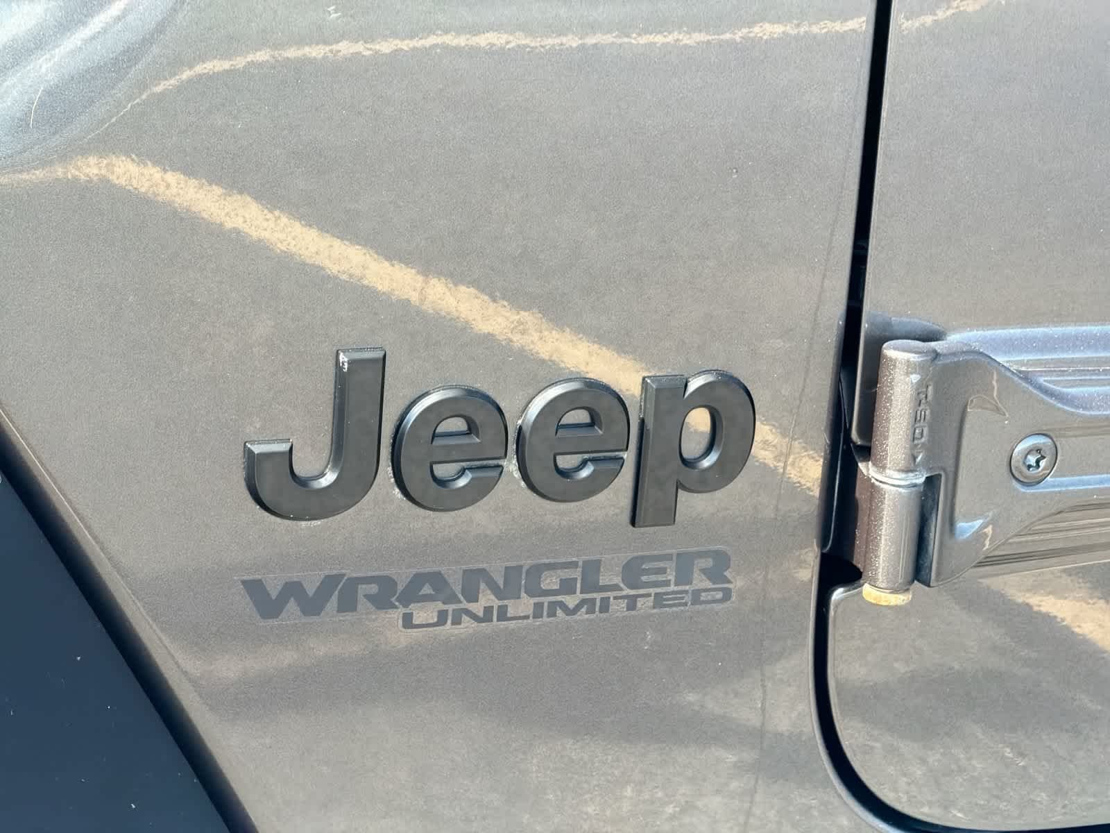 Used 2021 Granite Crystal Metallic Clearcoat Jeep Unlimited Willys image 12