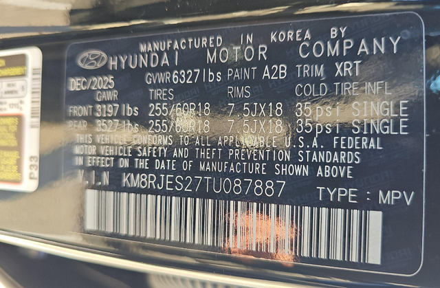 Certified Used 2026 Black Hyundai XRT Pro image 13