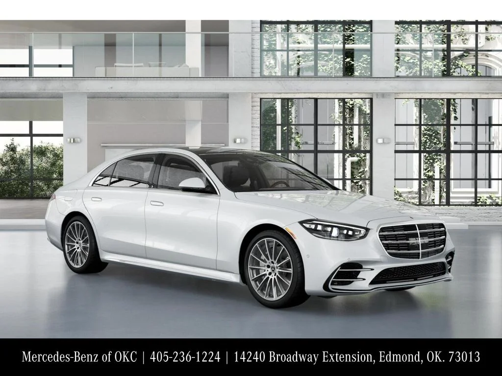 New 2026 White Mercedes-Benz S 580 image 11