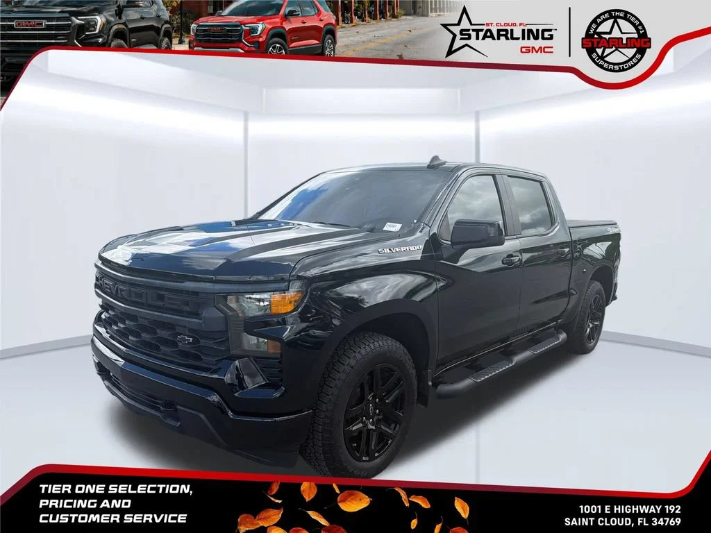 Used 2023 BLACK Chevrolet Custom image 1