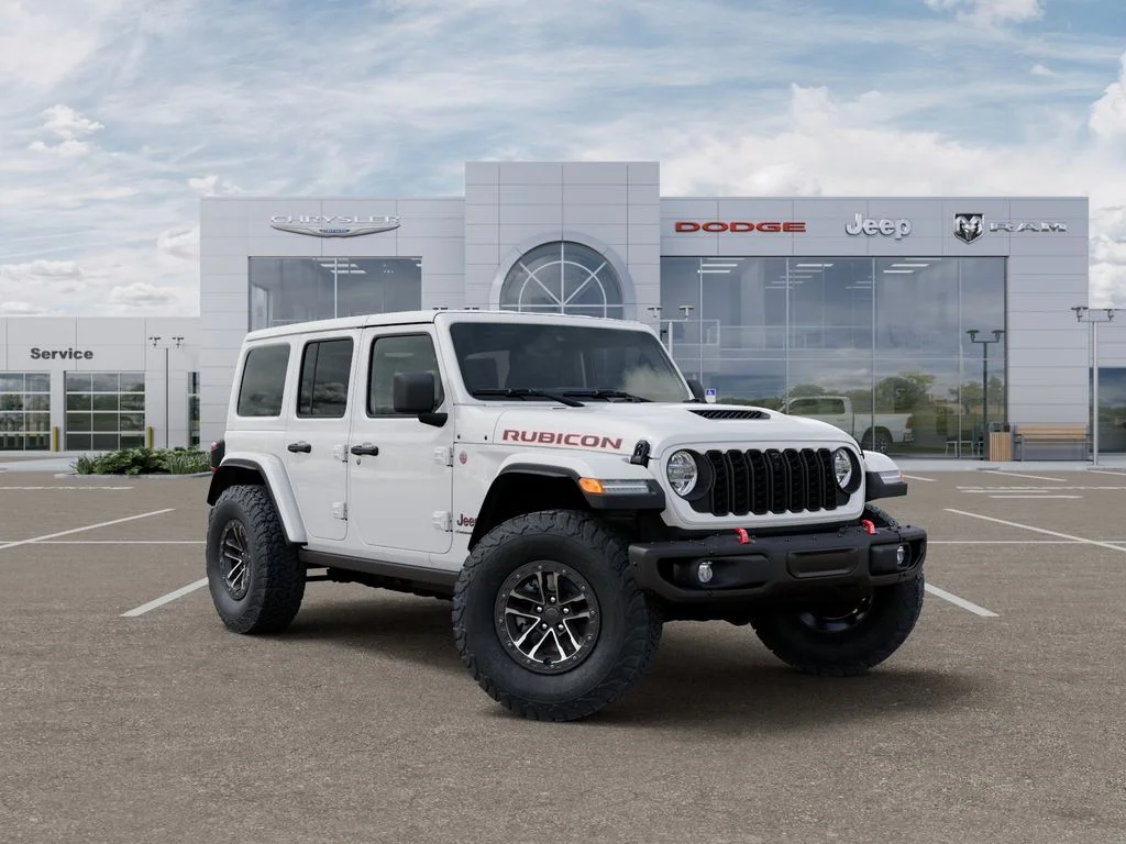 New 2026 Bright White Clearcoat Jeep Rubicon X image 5