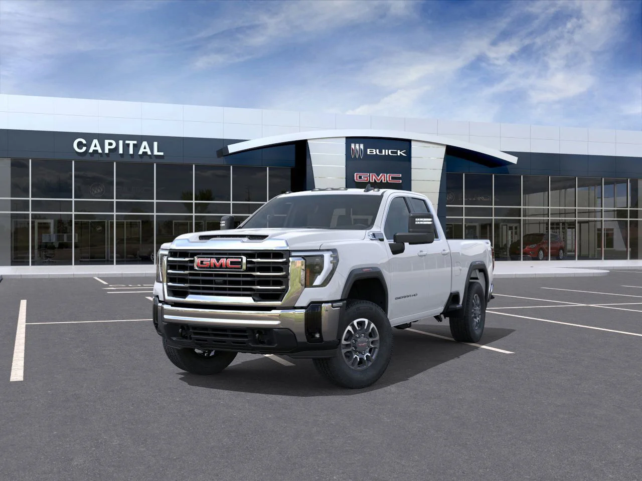 New 2026 Summit White GMC SLE image 8