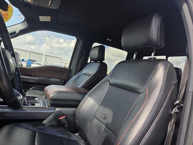 Used 2023 Carbonized Gray Metallic Ford LARIAT image 13