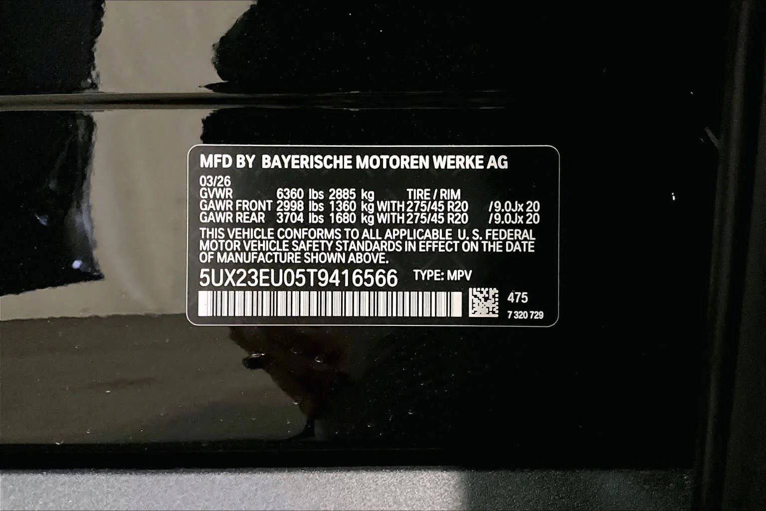 New 2026 Black Sapphire Metallic BMW xDrive40i image 12