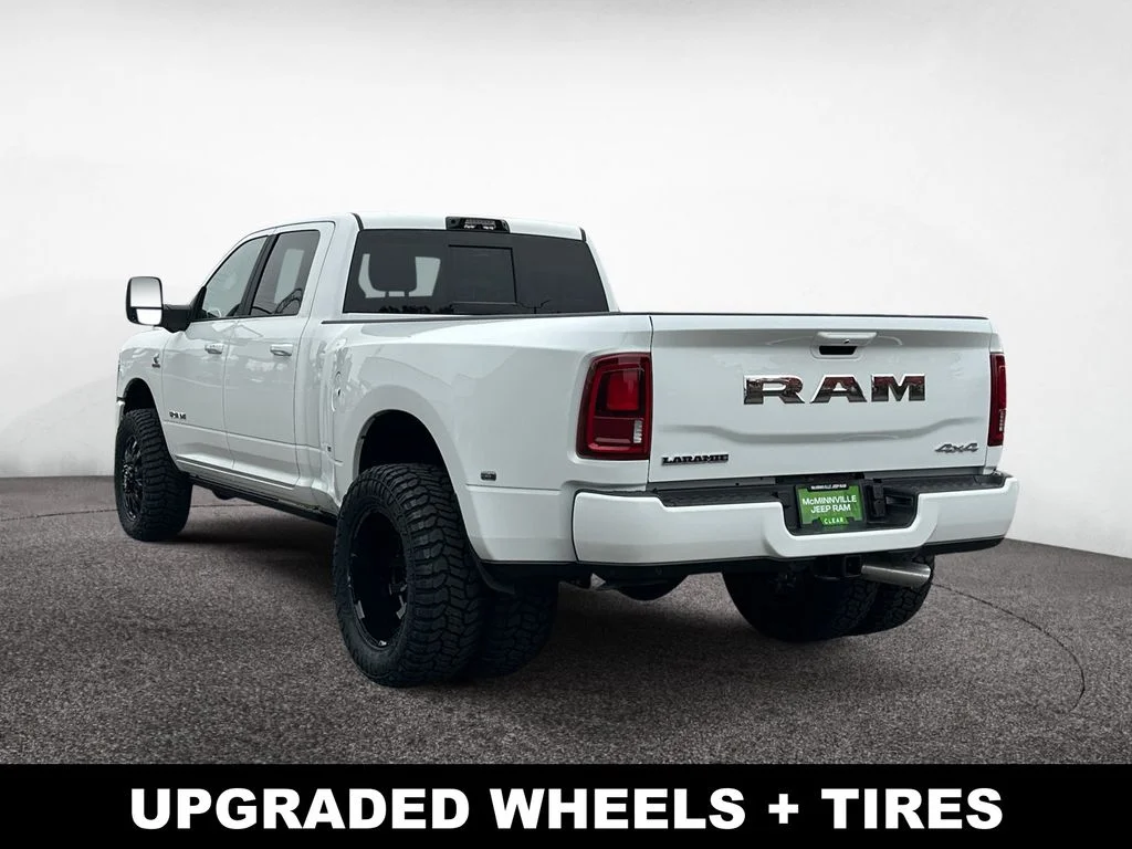 New 2026 Bright White Clear-Coat Exterior Paint RAM Laramie image 3