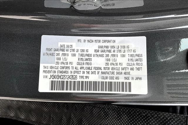 2025 Mazda CX-90 Preferred Package - Photo 9