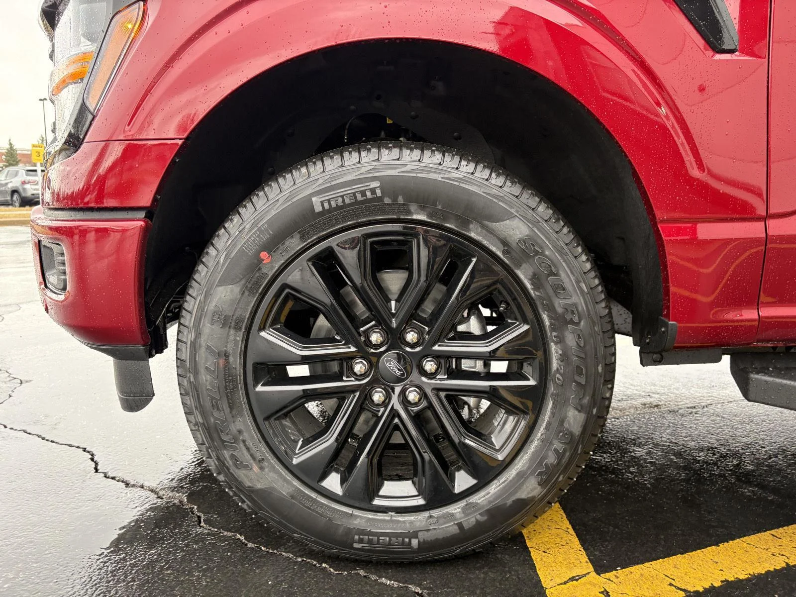 New 2026 Ruby Red Metallic Tinted Clearcoat Ford XLT image 26