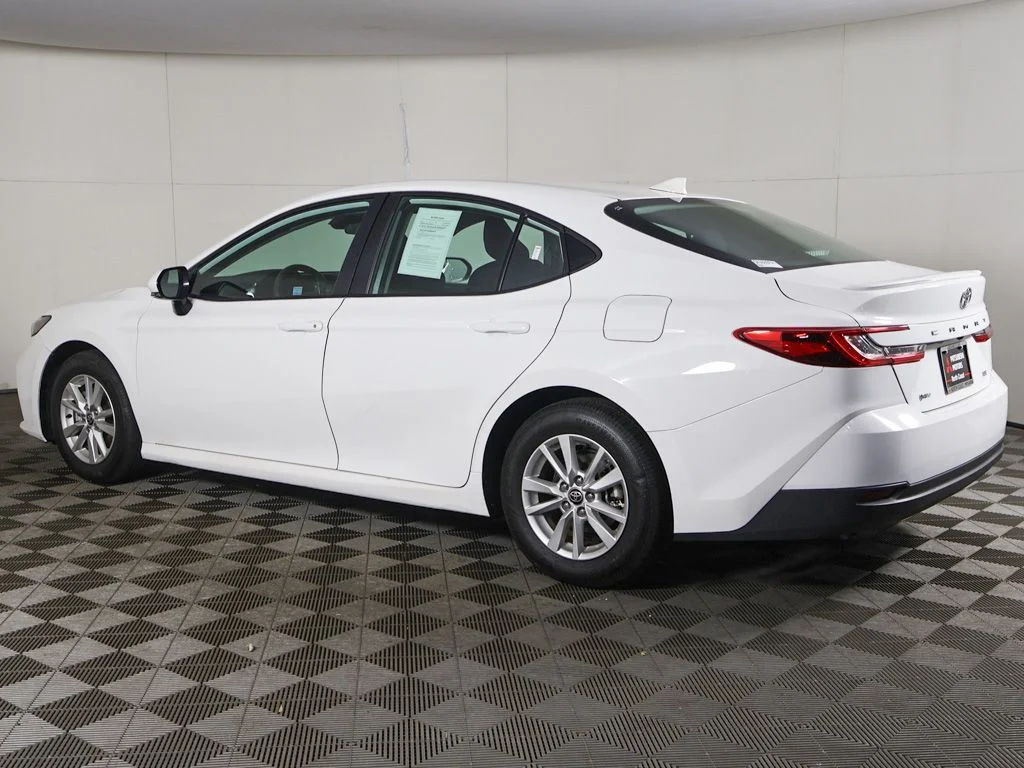 Used 2025 White Toyota LE image 7