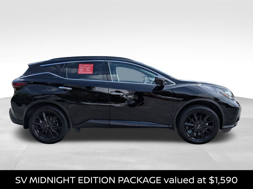Certified Used 2024 Super Black Nissan SV image 6