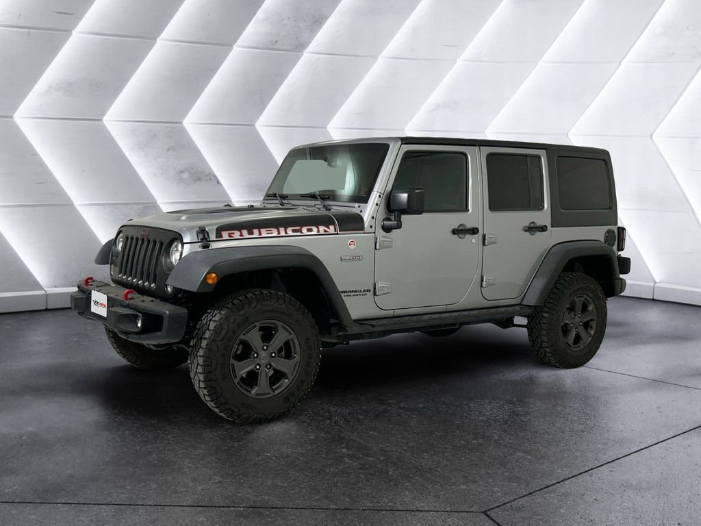 Used 2017 Silver Jeep Unlimited Rubicon Recon image 3