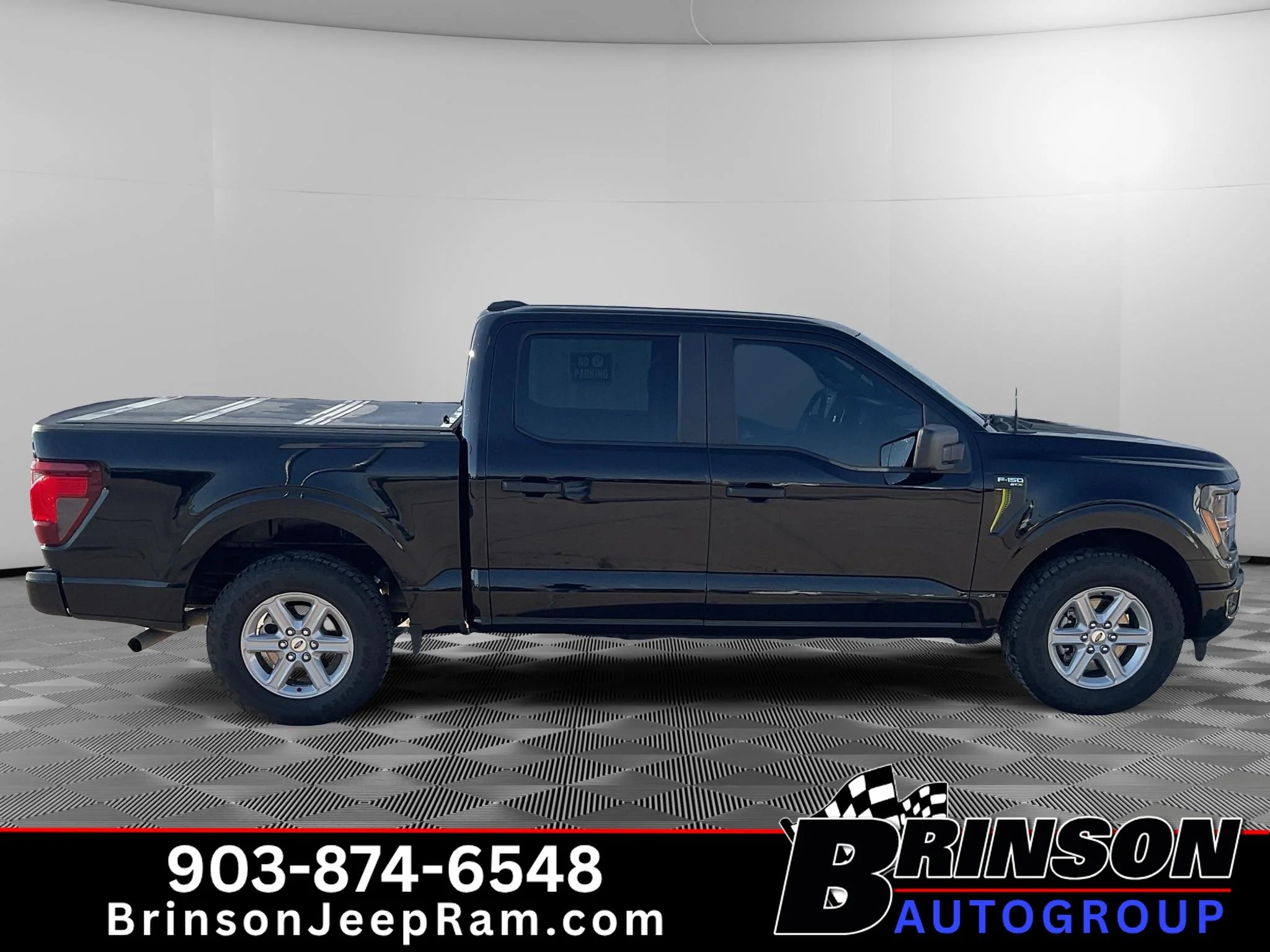 Used 2024 Agate Black Metallic Ford STX image 8