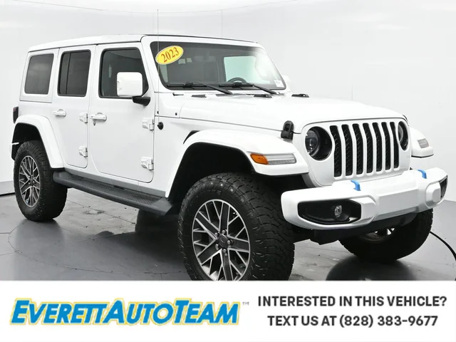 2023 Jeep Wrangler 4xe Sahara High Altitude