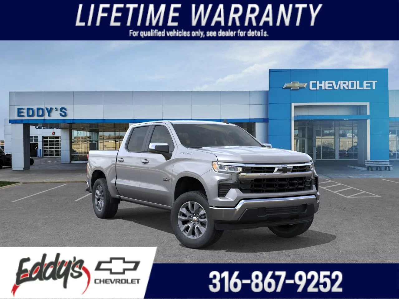 New 2026 Sterling Gray Metallic Chevrolet LT image 1